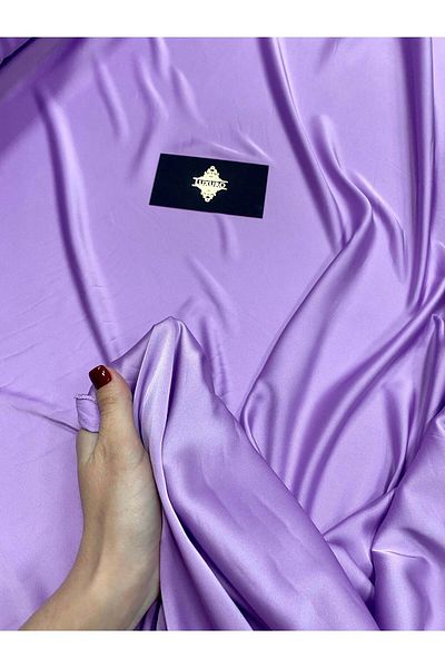Luxuro Premium Silky Elastic Satin Lilac