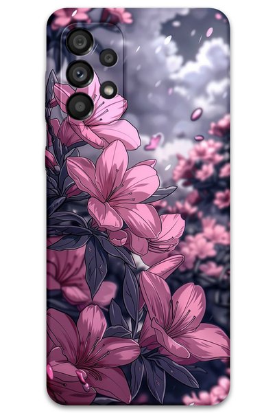 Gramaphone Galaxy A33 Compatible Flower Pattern Phone Case + Screen Protector...