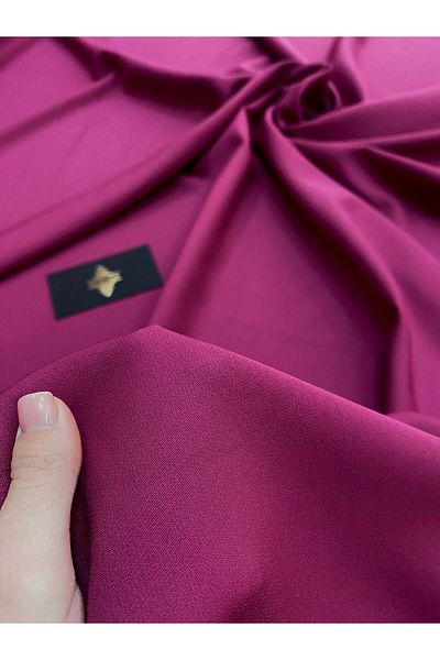 Luxuro Premium Stretch Crepe Magenta