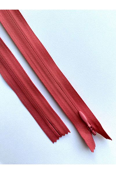 Luxuro Premium Hidden Zipper Dark Rose Pink - 70 cm Length