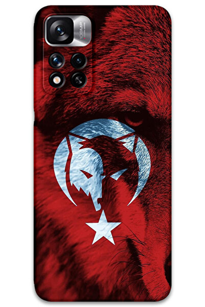 Gramaphone Xiaomi Redmi Note 11 Pro Plus 5G Uyumlu Türk Bayrağı Desenli Telef...