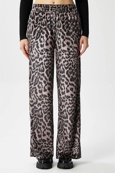 TB Terzi Bey Leopard Pattern Trousers
