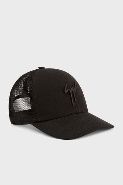 Giuseppe zanotti 100% Cotton Logo Cap Men's Hat Eau4007