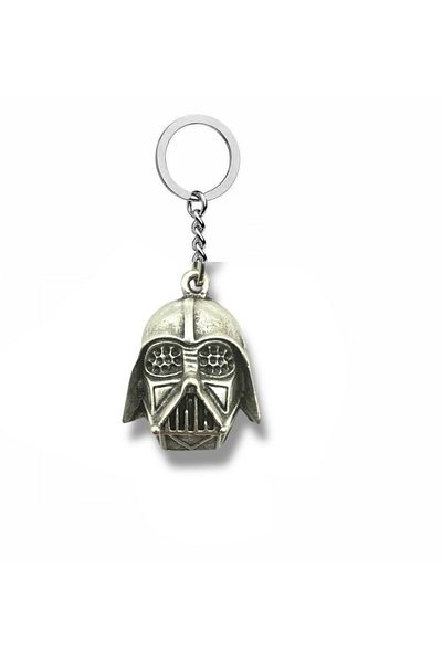 Herşey Nota Star Wars Darth Vader Gray Helmet Keychain