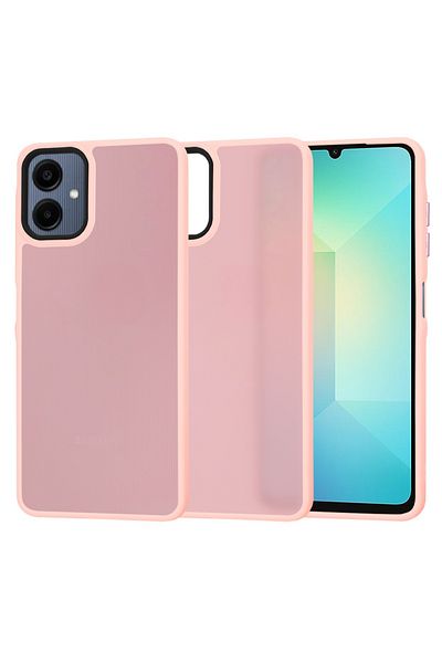 Techsuit Case for Samsung Galaxy A06 - Techsuit HaloFrost Series - Pink