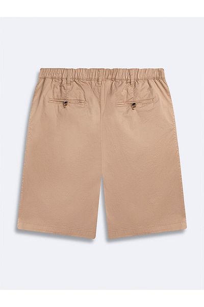 Ltb Basic Midi Regular Beige Shorts