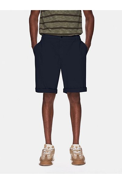 Ltb Basic Midi Regular Navy Blue Shorts