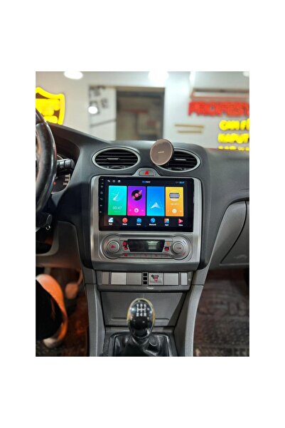smartgo Ford Focus 2 Dijital Klima Android GPS Carplay 8+128 GB Kamera + Çerçeve Teyp (2005-2011)