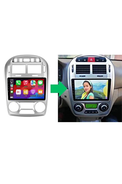 smartgo Kia Cerato HB Android GPS Carplay 8+128 GB Kamera + Çerçeve Teyp (200...