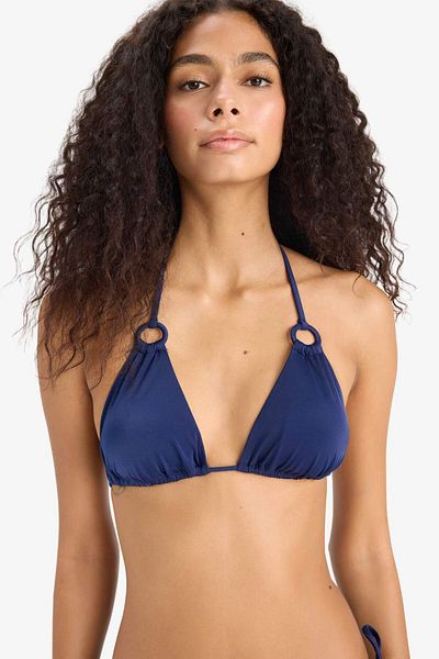 DeFacto Regular Fit Triangle Bikini Top-Fall in Love E0137Ax25Sm