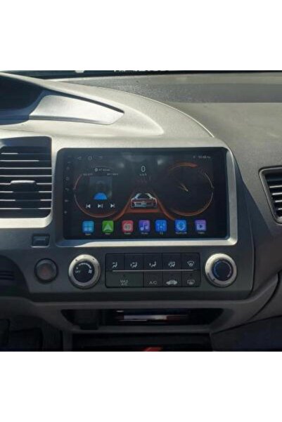 smartgo Honda Civic FD6 4GB RAM Android GPS Carplay 8+128 GB Kamera + Çerçeve...