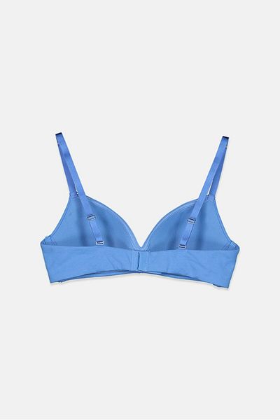 Tchibo Women Non Wire Soft Cup Bra, Blue