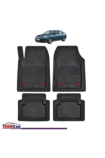 TEAMCAR Covorașe auto tip tavă ® compatibile cu Opel Vectra C (2002–2008) - Sedan