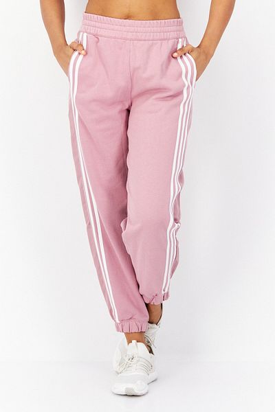 adidas Women Sportswear Fit Brand Logo Training Sweatpants, Pink