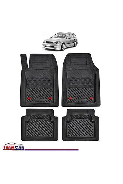 TEAMCAR ® Tray Type Car Mats Compatible With Opel Astra G (1998–2009) - Estate
