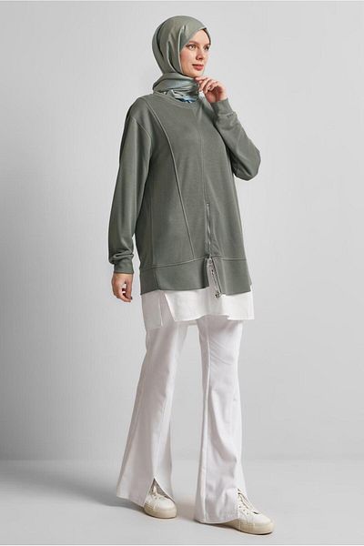 Alvina Circle Neck Tracksuit Tunic 45461