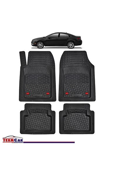 TEAMCAR ® Tray Type Car Mats Compatible With Mazda 6 Gh (2007–2012) - Sedan