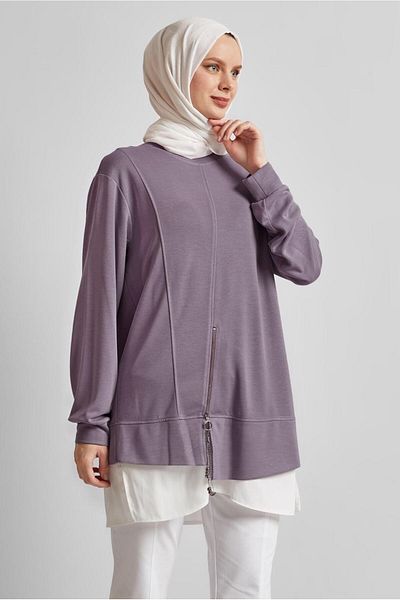 Alvina Circle Neck Tracksuit Tunic 45461