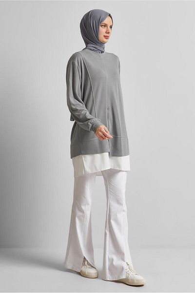 Alvina Circle Neck Tracksuit Tunic 45461