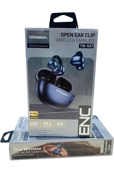 Generic Wireless Ear Clip Bluetooth 5.4 Headphones ENC Noise Cancelling OWS Air-Conduction Earphones