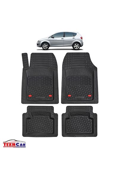 TEAMCAR Covorașe auto tip tavă compatibile cu Seat Altea Mk1 (2004–2015) - Monovolum