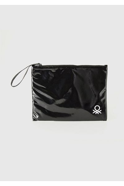 United Colors of Benetton Unisex Black L Wallet