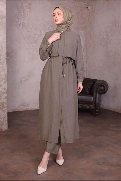 TRENDTESETTÜR Women's Mink Lace Trousers Suit t 9784