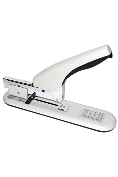 Roco دباسة متينة - صغيرة، تُدبس حتى 100 ورقة (80 جم/م²) / 114 ورقة (70 جم/م²) - لون المعجون