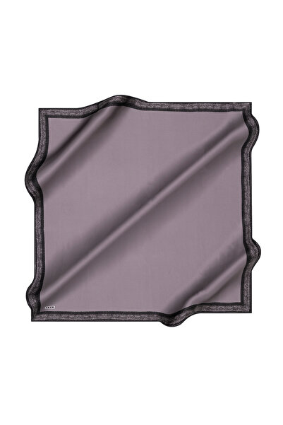 Aker 90x90 İpek Krep Saten Eşarp