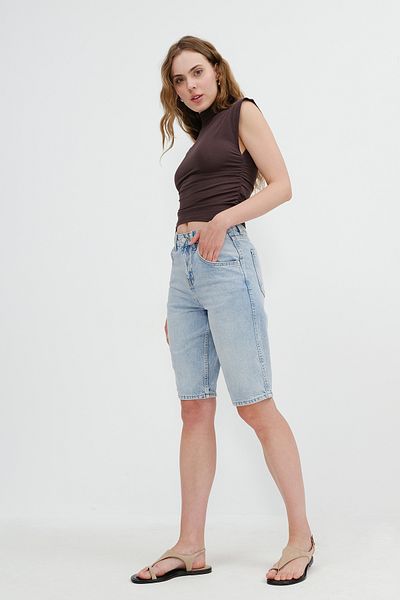 Addax Pantaloni scurți din denim Bermude Ş8718-PNF