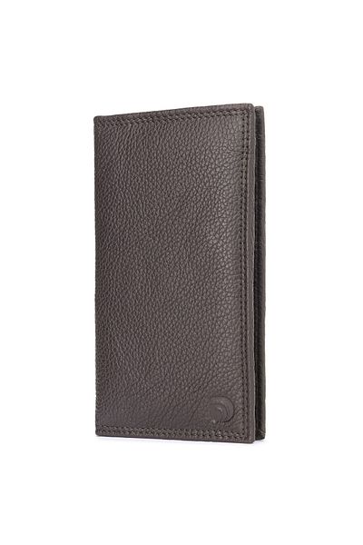 delis Unisex wallet, Amaris PT1356, genuine leather, Dark brown