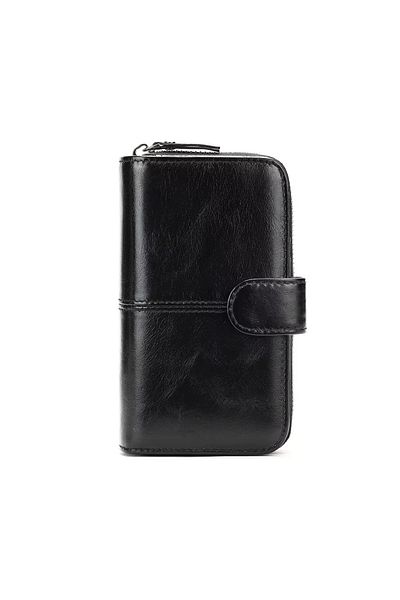 delis Women's wallet Delis, Amirel PT1402, genuine leather, Black