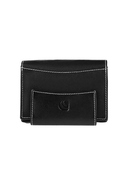 delis Women's wallet Delis, Aerith PT1426, genuine leather, Black