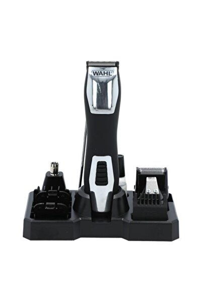 Generic WAHL Rechargeable Groomsman Pro Men Trimmer with 8 Accessories Black ...