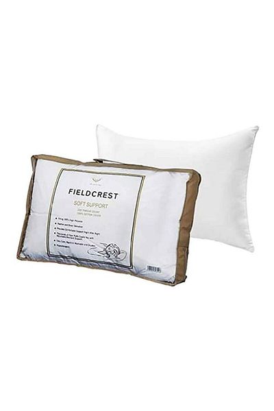 Generic وسادة دعم ناعمة من فيلدكريست، بيضاء، 50 × 75 سم، FC PQS
