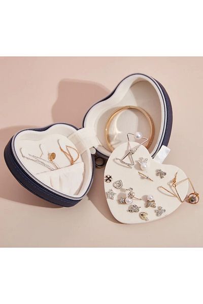 delis Cutie pentru bijuterii, Ophira AC048, Alb