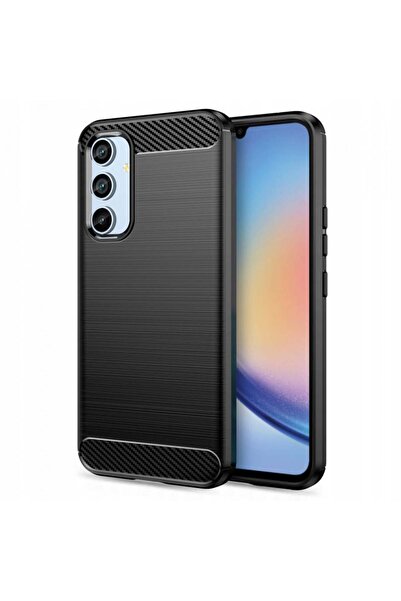 Techsuit Carcasă pentru Samsung Galaxy A34 5G - Techsuit Carbon Silicone - Negru