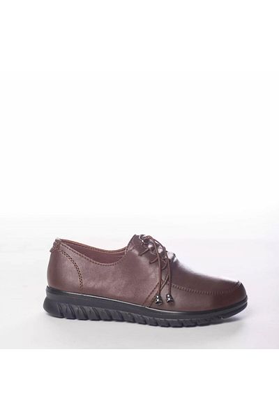 MODA STİL Casual shoes magda brown eco-leather, 38