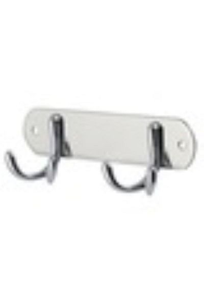 OEM Towel rack with 2 hooks -15 cm