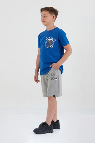 Fulla Moda Tricou pentru băiat 100% bumbac cu imprimeu trandafiri