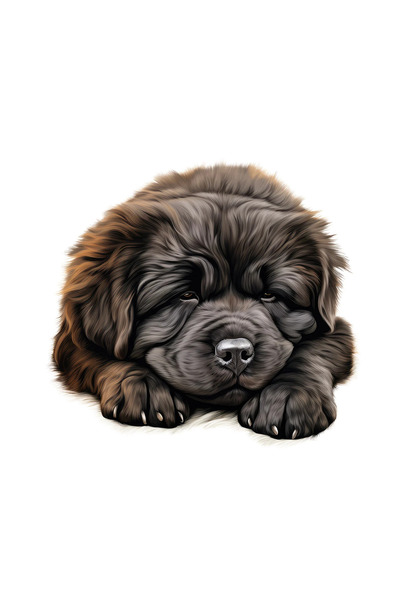 INOVATIX Set de 8 piese, autocolant Newfoundland, INOVATIX®. 6 cm