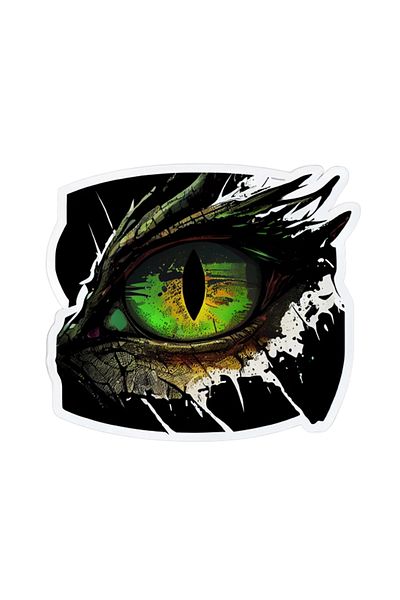 INOVATIX Set de 8 bucăți, autocolant ochi de dragon himeră, INOVATIX®. 6 cm