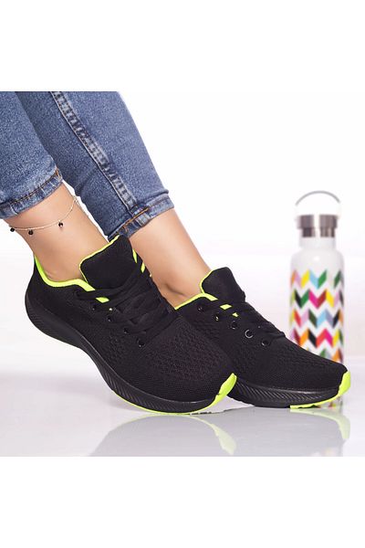 MODA STİL Cesara green textile sports shoes, 36