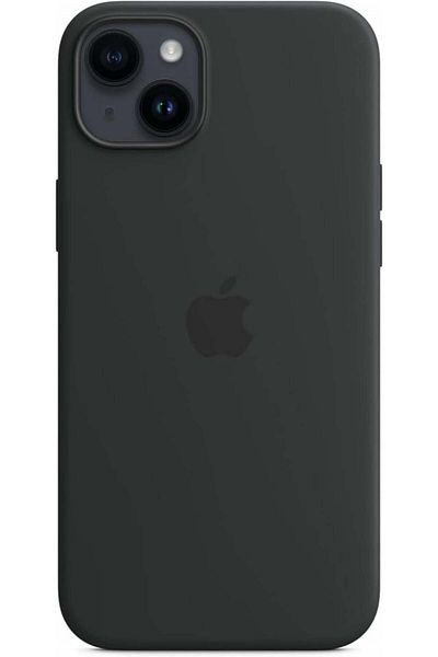 Apple Carcasă din silicon Apple pentru iPhone 14 Plus cu MagSafe, culoare Midnight