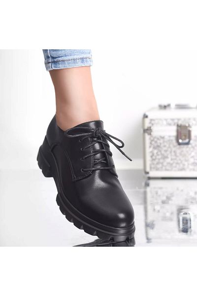 MODA STİL Katy casual shoes black eco-leather, 38