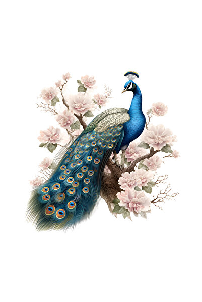 INOVATIX Set de 8 bucăți, autocolant cu pisicuță păun, INOVATIX®. 6 cm