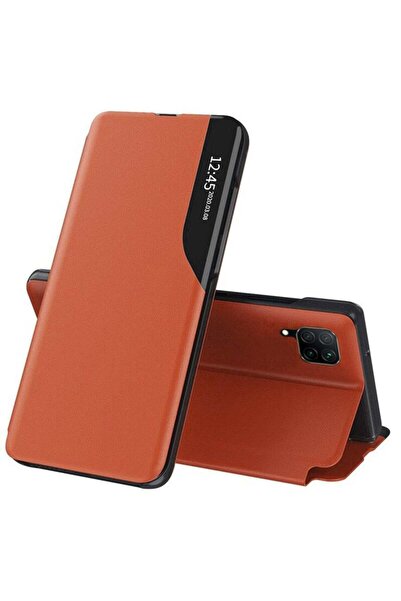 Techsuit Husă pentru Huawei P40 Lite - Seria Techsuit eFold - Portocalie
