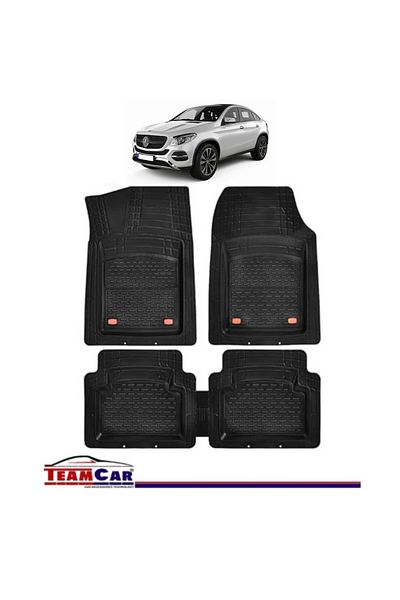 TEAMCAR ® Covorașe auto tip tavă Mercedes-benz Gle W167 (2019–PREZENT) Negru