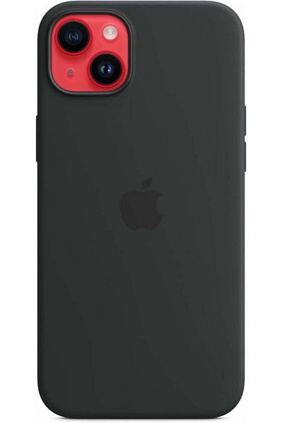 Apple Carcasă din silicon Apple pentru iPhone 14 Plus cu MagSafe, culoare Midnight