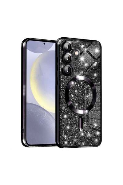 Techsuit Carcasă pentru Samsung Galaxy S24 Plus - Techsuit Luxury Glitter Mag...